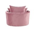 ACME Zunyas Accent Chair w/Swivel, Pink Velvet AC00291