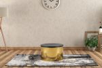 Modern Style 3PC CT805-3 Coffee Table Set in Gold