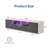 FashionTV stand,TV Cabinet,entertainment center TV station,TV console,console with LED light belt, light belt can be remote control,with cabinets,open