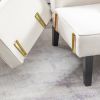 Futon Sofa Bed Convertible Couch Bed with Armrests Modern Living Room Linen Sofa Bed, Folding Recliner Futon Couch Sleeper Set with Solid Wood legs