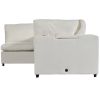 U-style Upholstered Modular Sofa with USB Charge Ports,Wireless Charging and Built-in Bluetooth Speaker in Arm,Sectional sofa for Living Room Apartmen