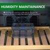25L Cigar Humidors with Cooling and Heating Function , 150Counts Capacity Cigar Humidor Humidifiers with Constant Temperature Controller, Father's Day