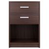 Molina Accent Table; Nightstand; Cocoa