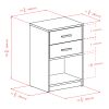 Molina Accent Table; Nightstand; Cocoa