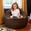 Jaxx 4 ft Cocoon Kids Bean Bag, Chocolate