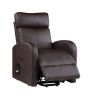 Ricardo Recliner w/Power Lift; Brown PU