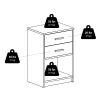 Molina Accent Table; Nightstand; Cocoa