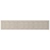TREXM Rustic Entryway Console Table, 60" Long Sofa Table with two Different Size Drawers and Bottom Shelf for Storage (Gray Wash)