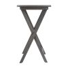 Dorian 5-Pc Snack Table Set; Oyster Gray