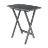 Dorian 5-Pc Snack Table Set; Oyster Gray