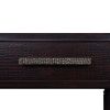 Light Luxury Retro Sofa Table with outlets, 54 inch pine wood console table with 2 Power Outlets and 2 USB Ports for entryway/hallway/ living room wit
