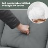 [VIDEO provided] 112*87" Sectional Sofa Couches Living Room Sets, 7 Seats Modular Sectional Sofa with Ottoman, L Shape Fabric Sofa Corner Couch Set wi
