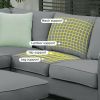 [VIDEO provided] 112*87" Sectional Sofa Couches Living Room Sets, 7 Seats Modular Sectional Sofa with Ottoman, L Shape Fabric Sofa Corner Couch Set wi